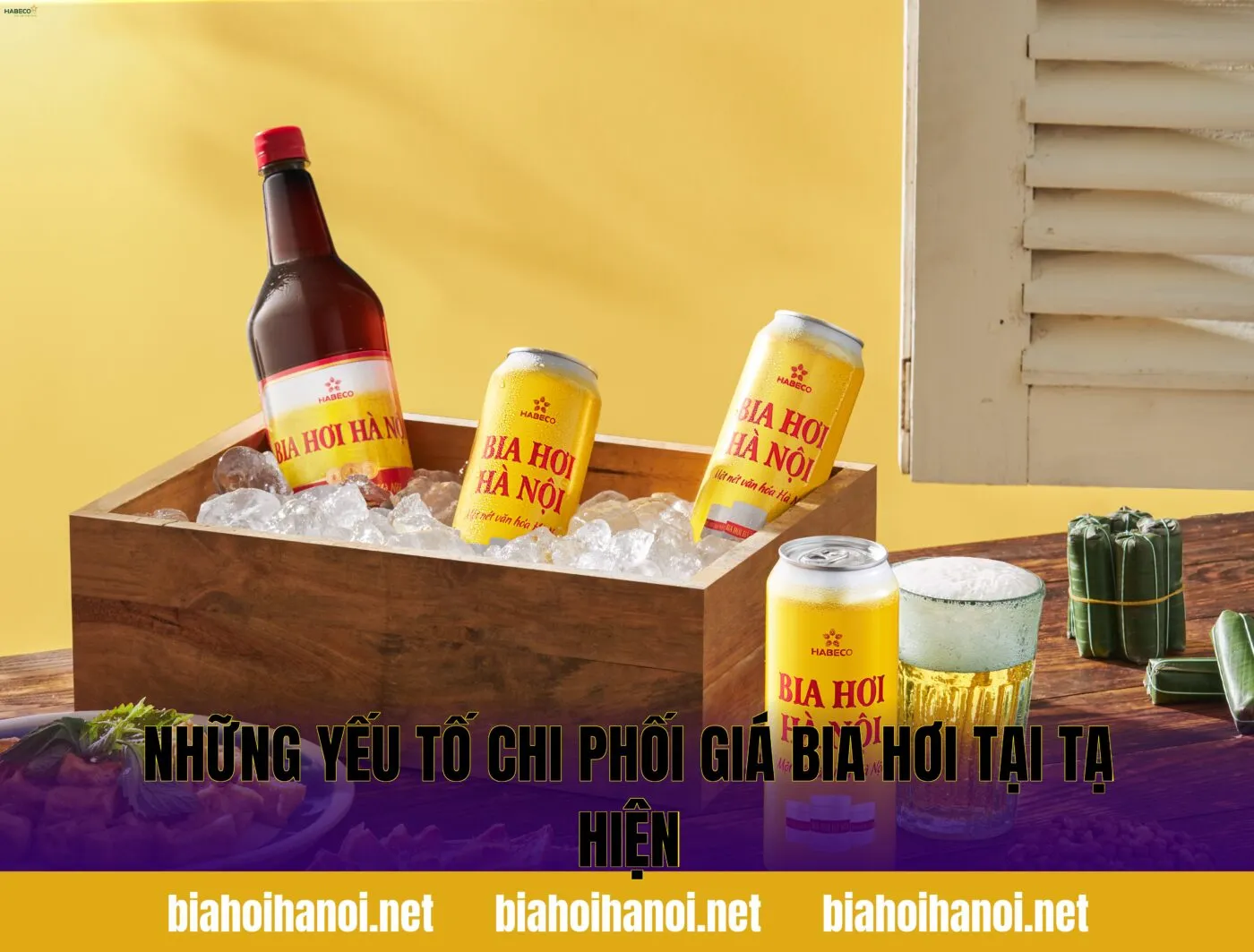 Những yếu tố chi phối giá bia hơi tại Tạ Hiện