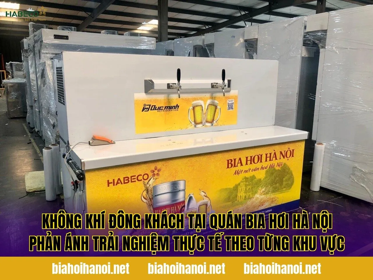 Không khí đông khách tại quán bia hơi Hà Nội phản ánh trải nghiệm thực tế theo từng khu vực